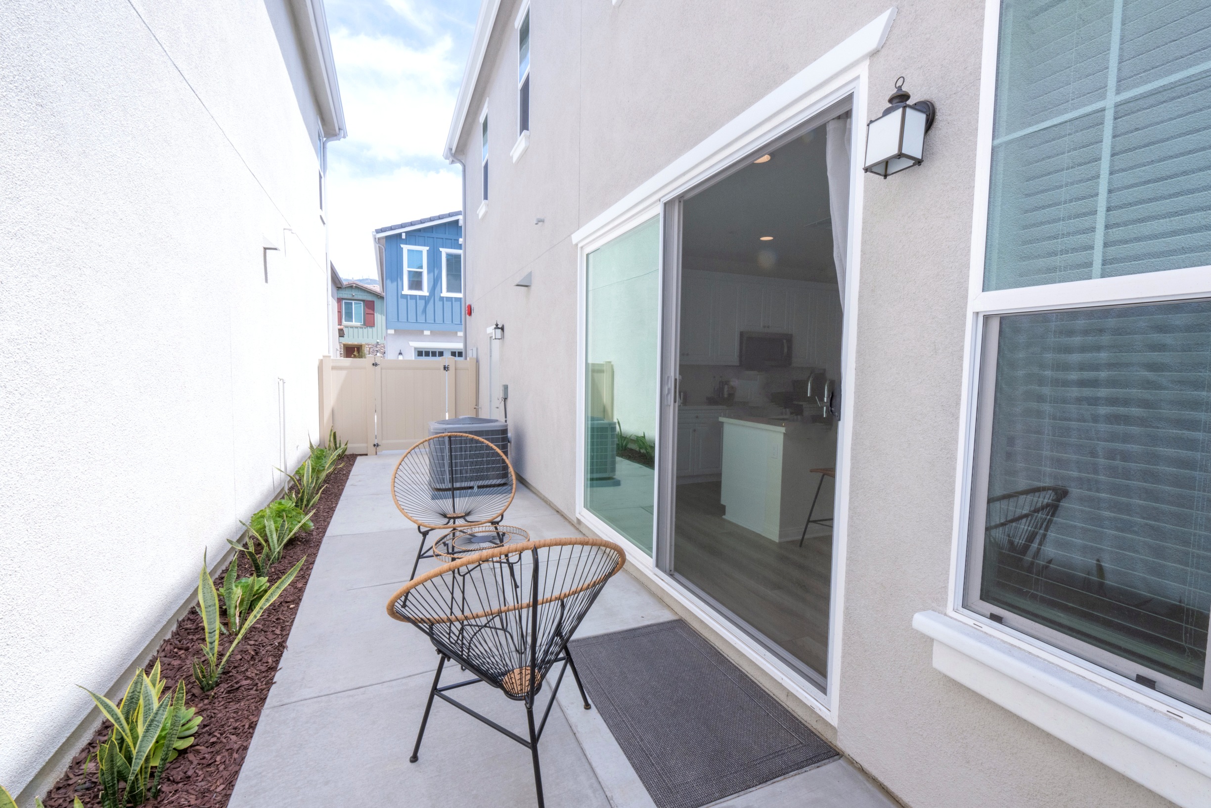 2615 Babaco St. — A private patio out back.
