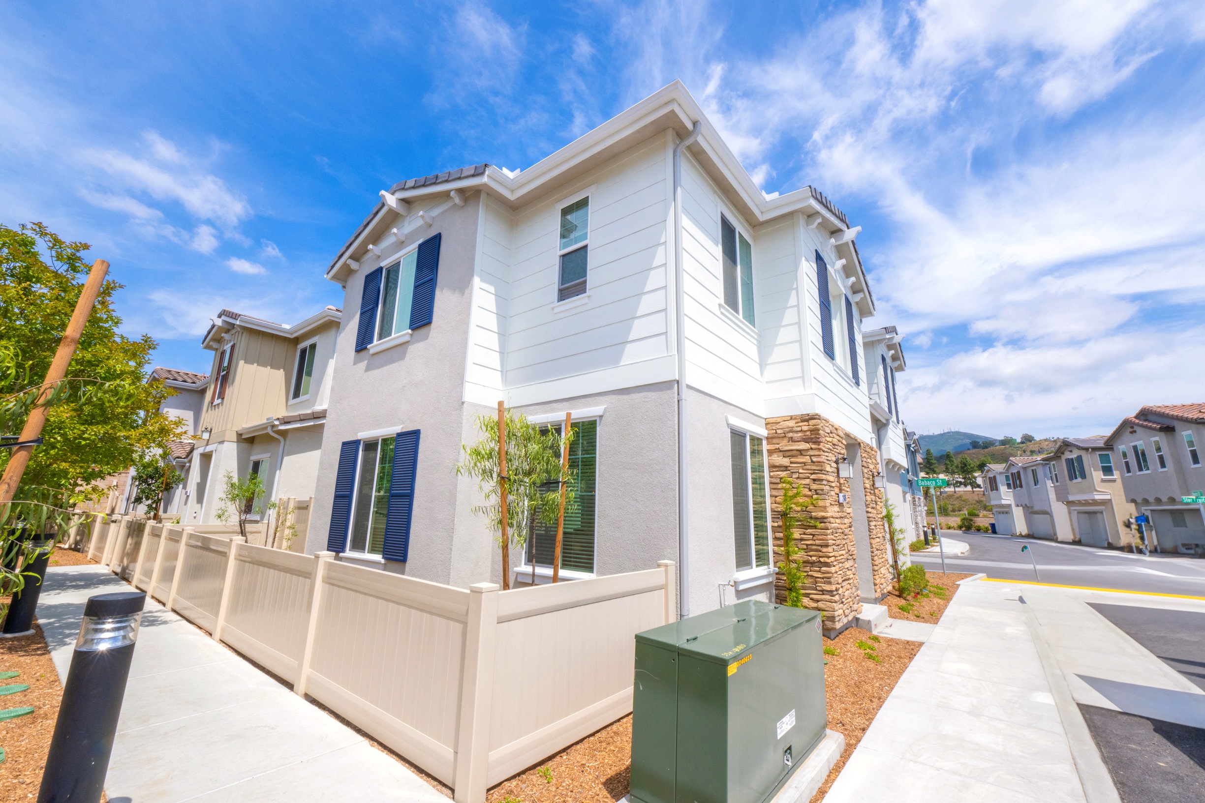 2615 Babaco St. — A 2022-built townhome in Spring Valley.