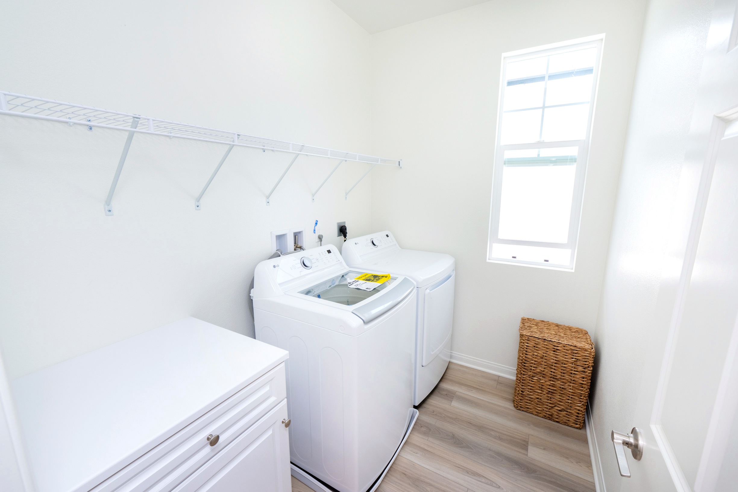 2615 Babaco St. — Built-in space to work and do laundry in.