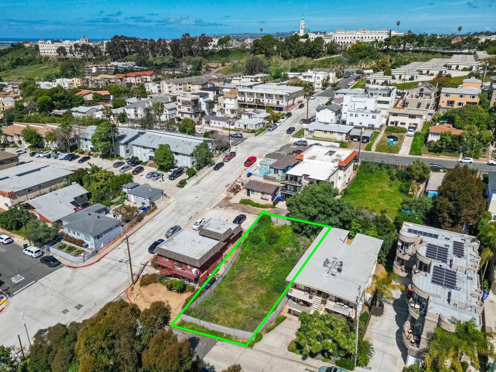 The block and its neighbors