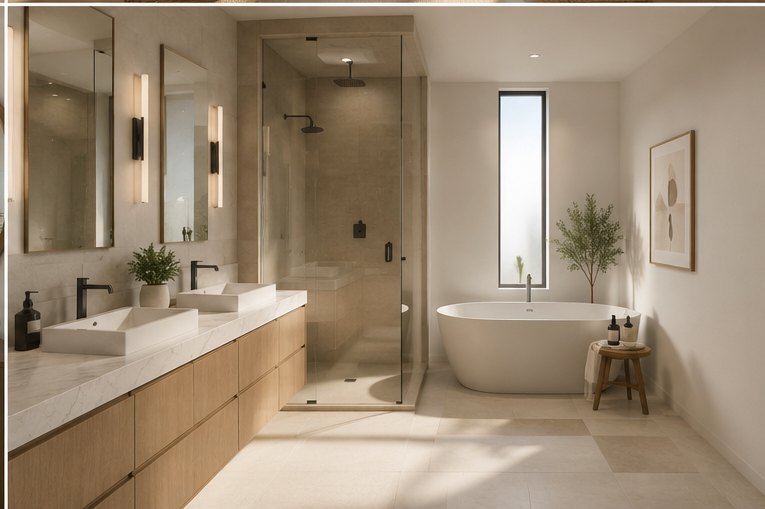Primary bathroom