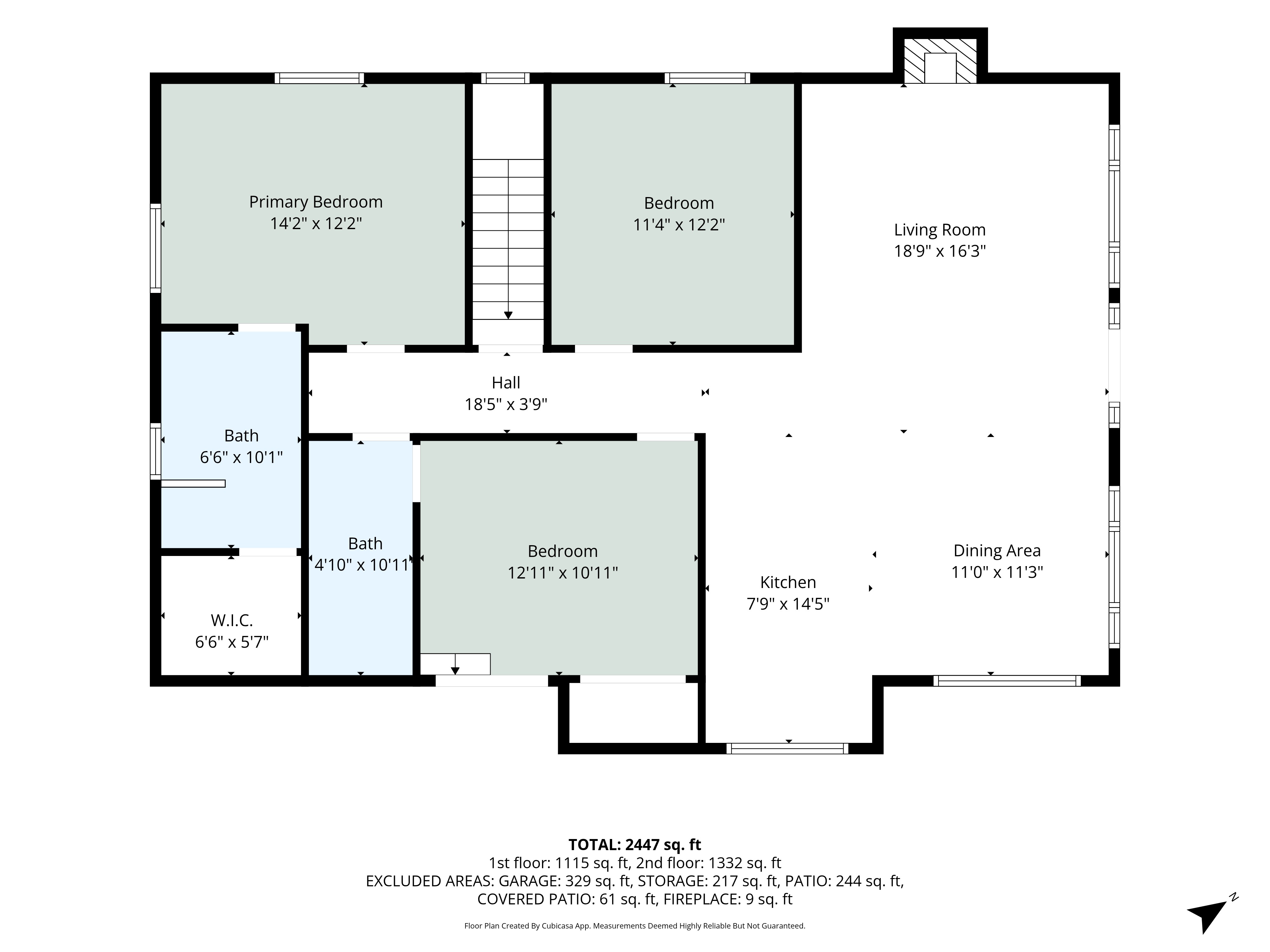 3235 Fenelon St. — floor plan, sheet 2