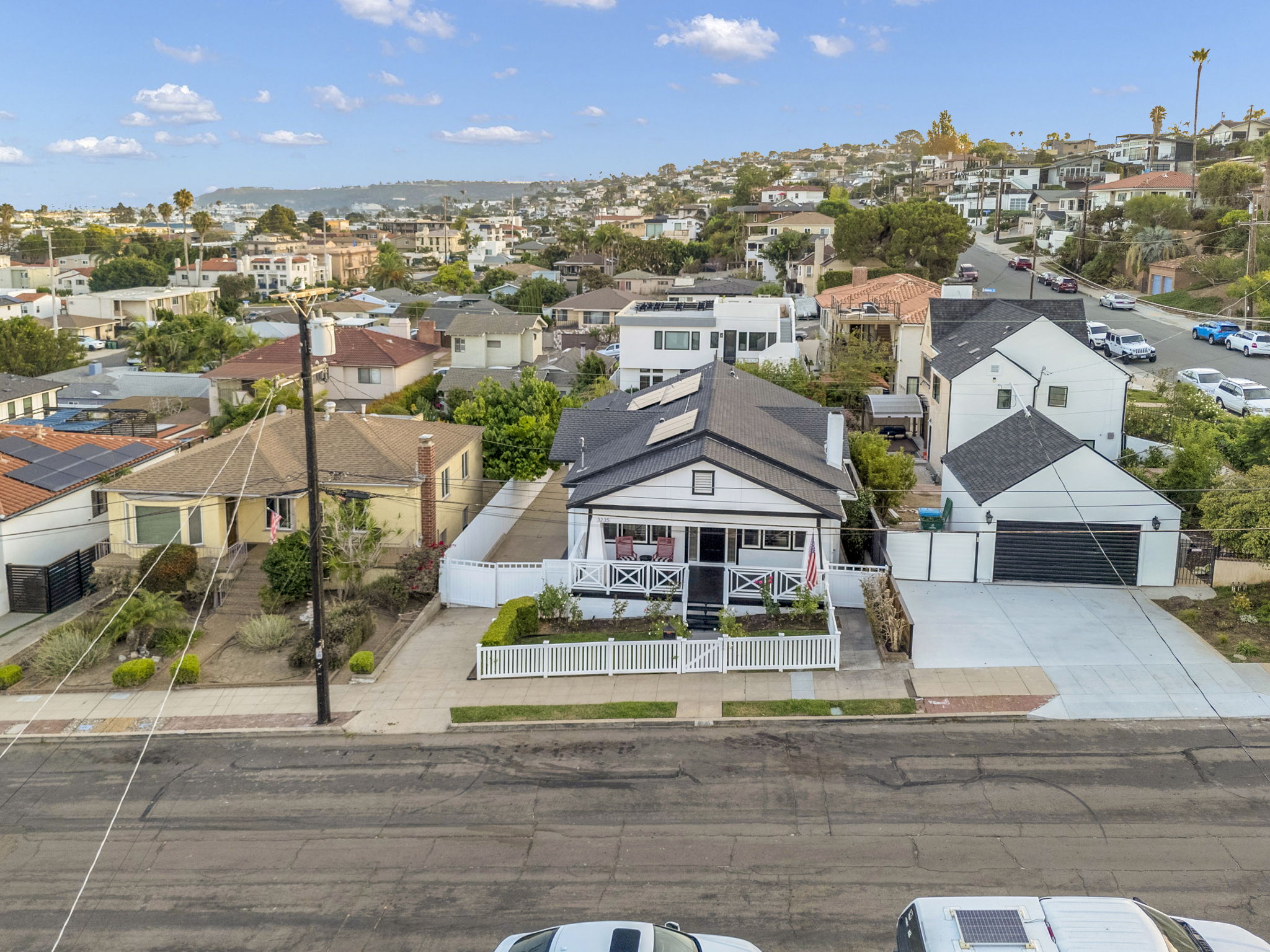 3235 Fenelon St. — Point Loma, the bay, and the skyline &mdash; all in view.
