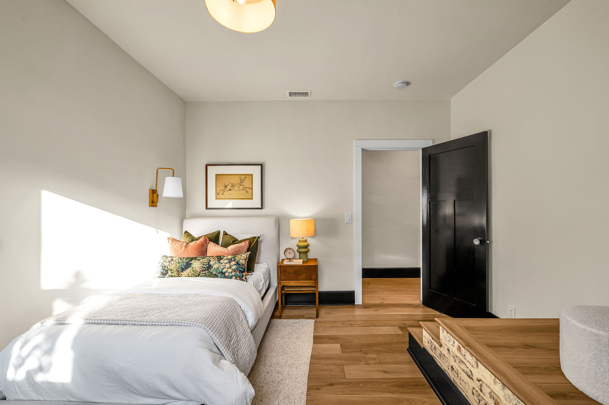 3235 Fenelon St. — Four more bedrooms, each fully finished.