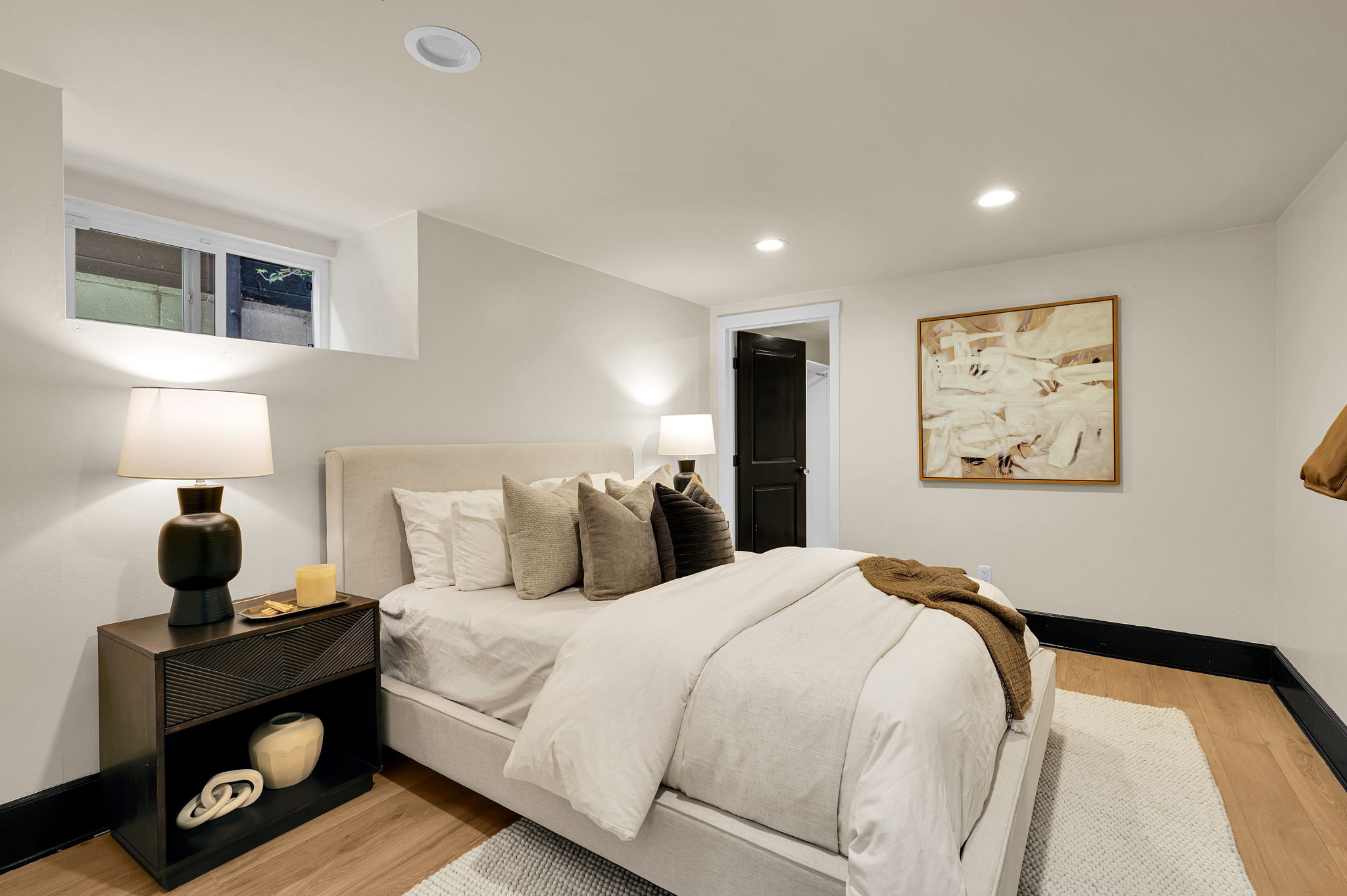 3235 Fenelon St. — Four more bedrooms, each fully finished.