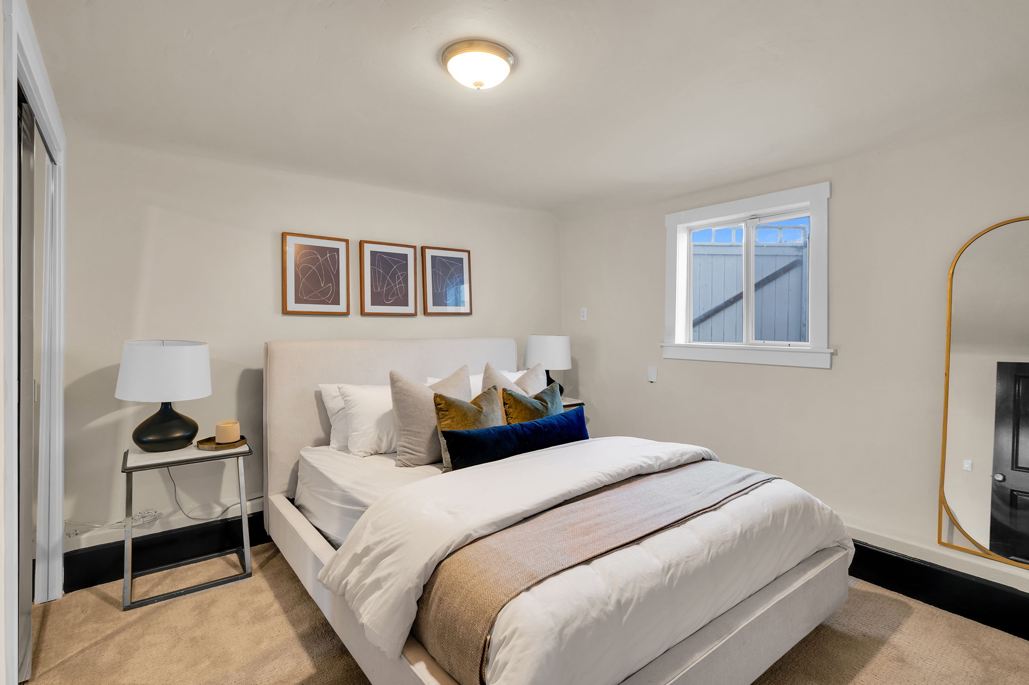 3235 Fenelon St. — Four more bedrooms, each fully finished.