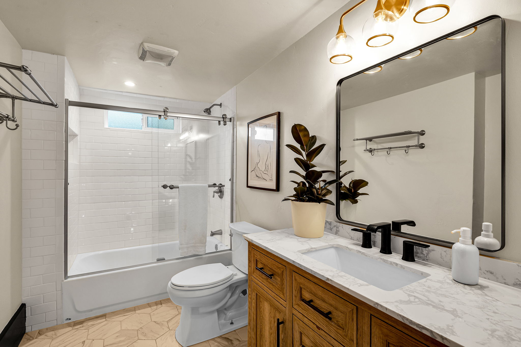 3235 Fenelon St. — Four more bedrooms, each fully finished.