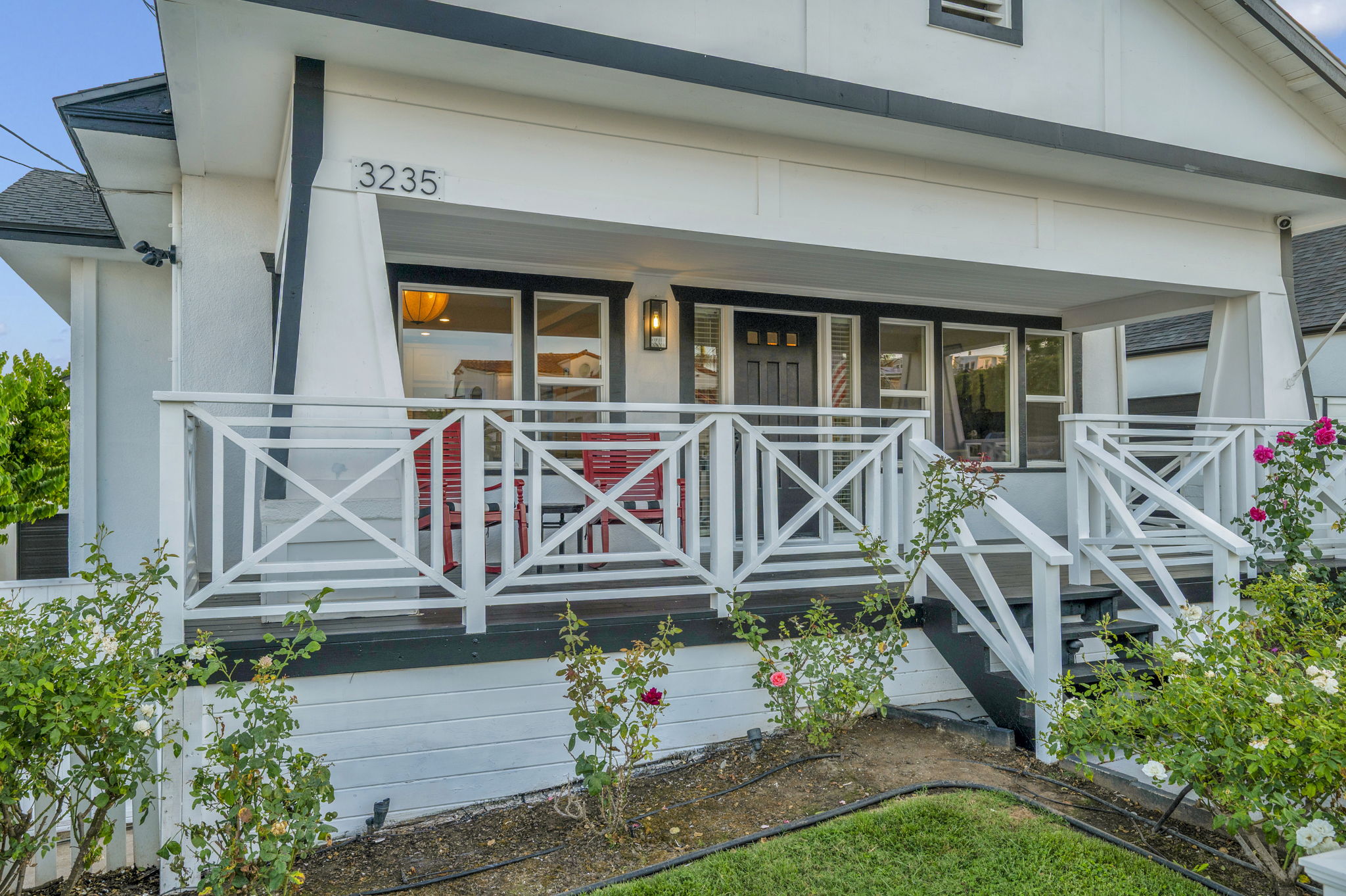 3235 Fenelon St. — The house at its best hour.