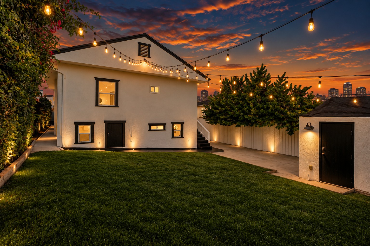 3235 Fenelon St. — After dark, the bay and downtown light up the view.