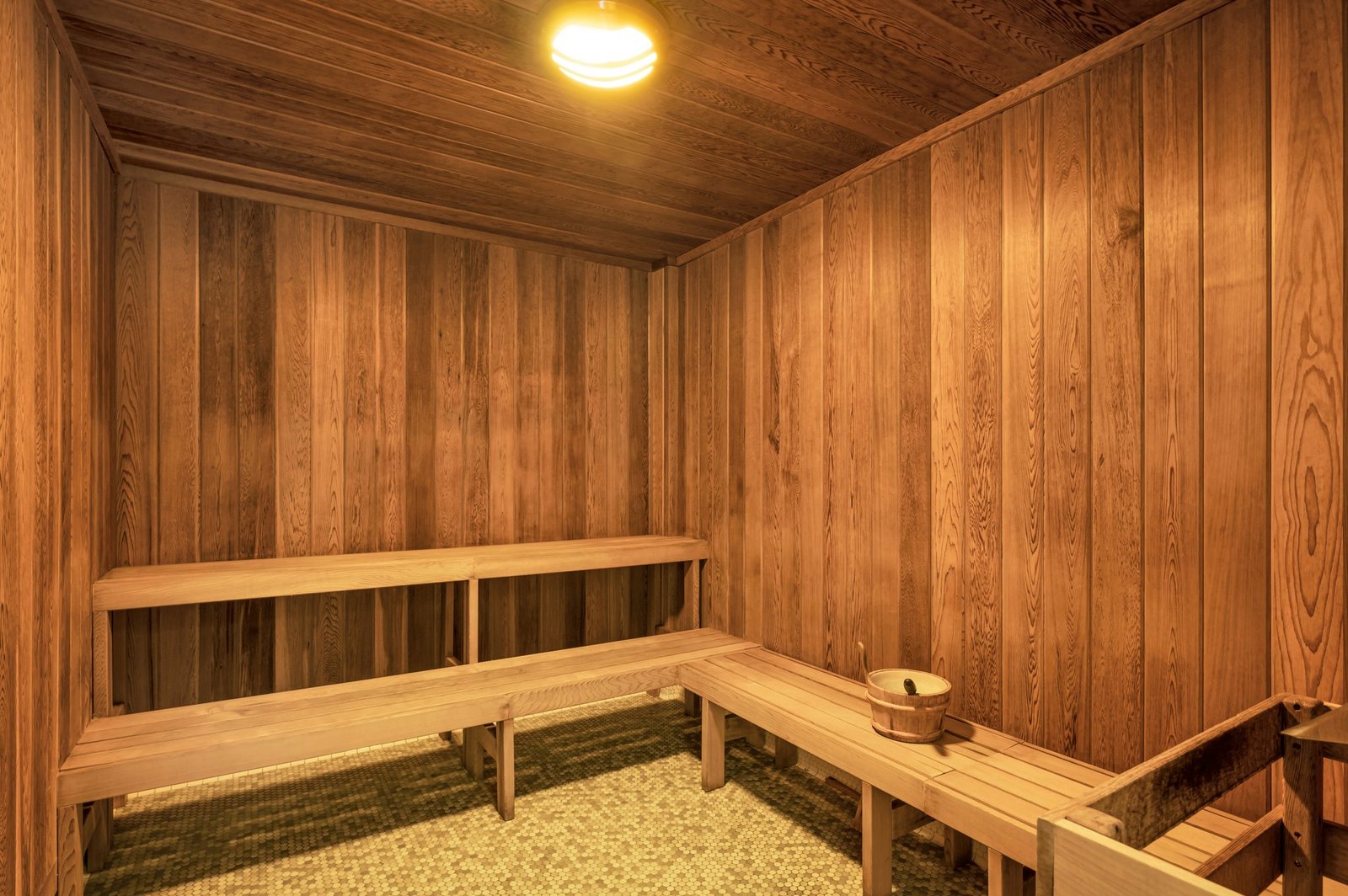 building sauna