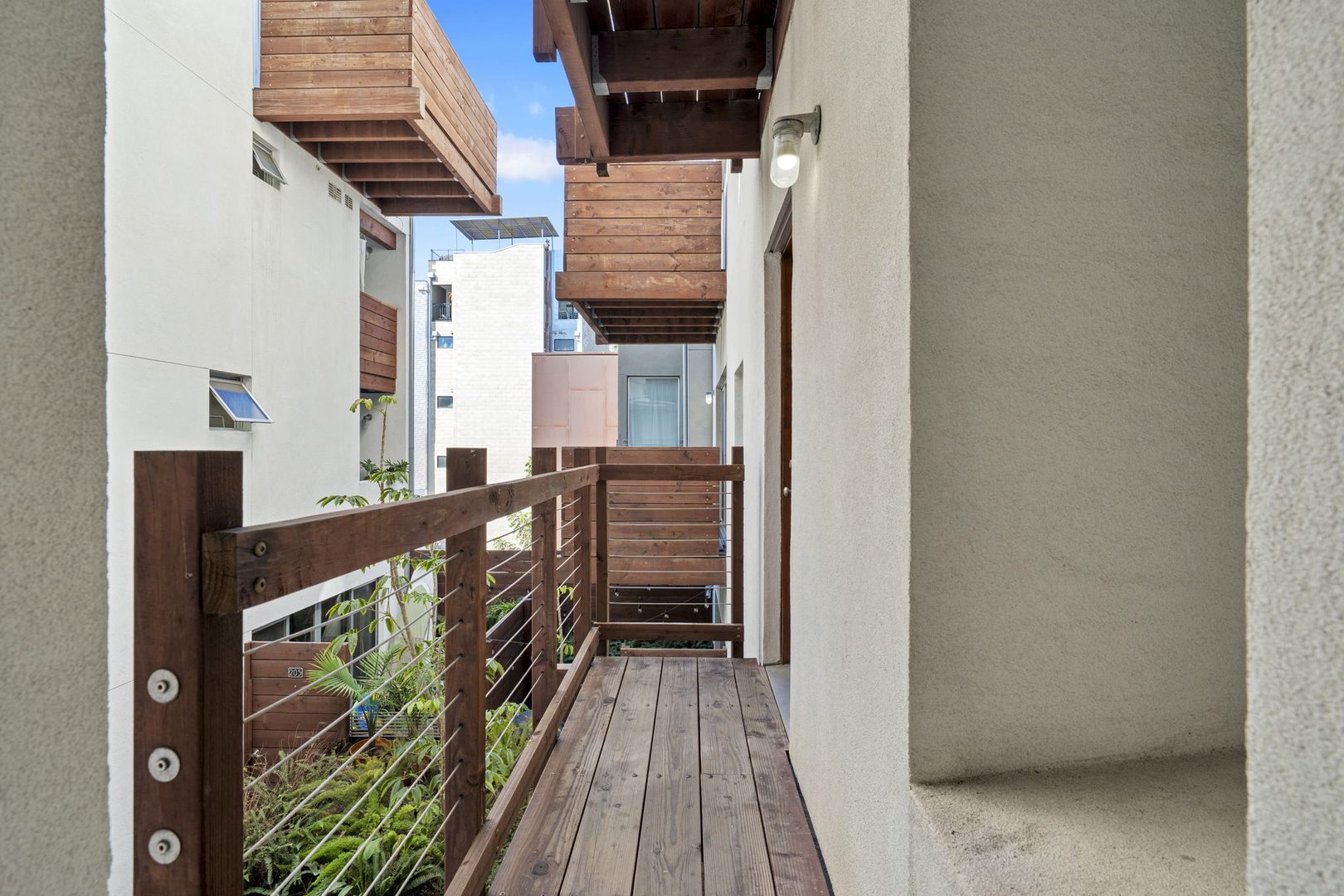 The Casita, Unit 303 &mdash; private entry deck