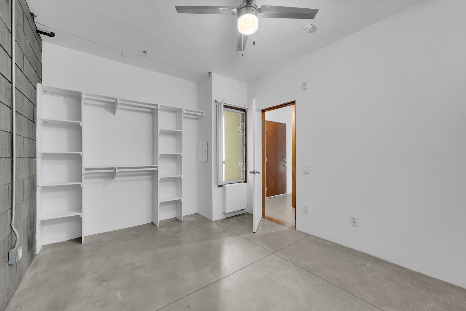 The Casita, Unit 303 &mdash; built-in closet shelving