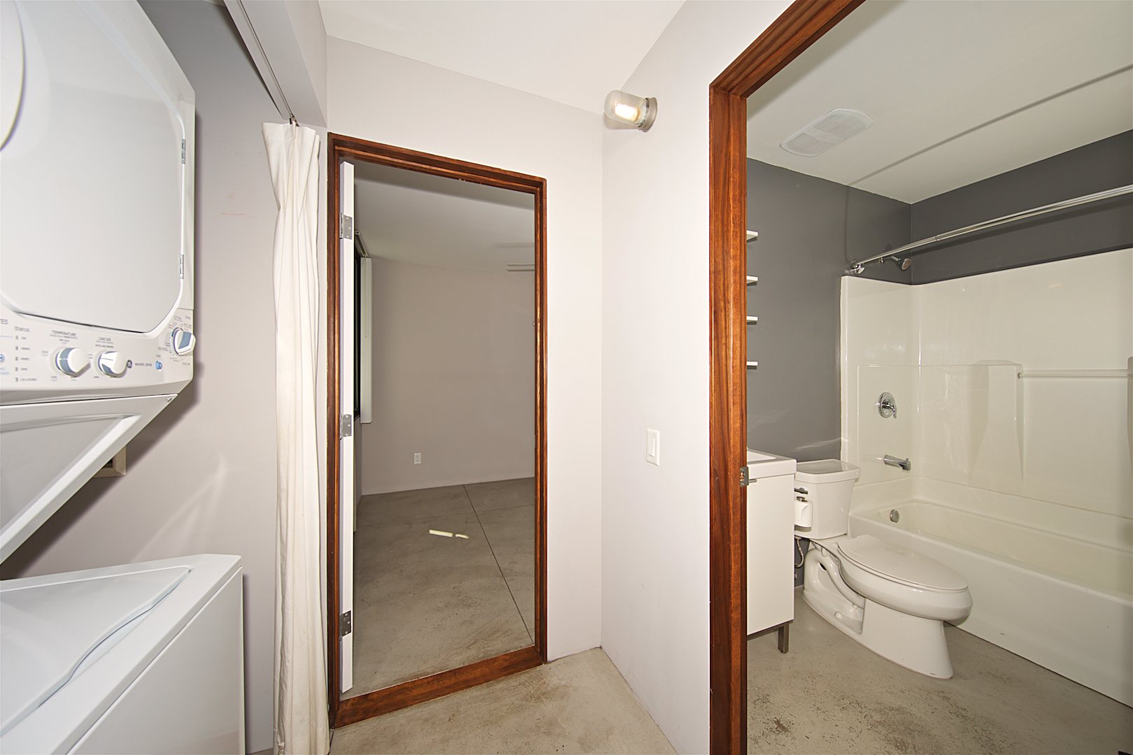 The Sky Loft, Unit 404 &mdash; bath and in-unit laundry