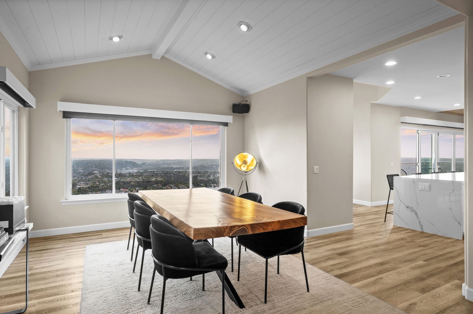 6206 Caminito Plata — dining room with panoramic view