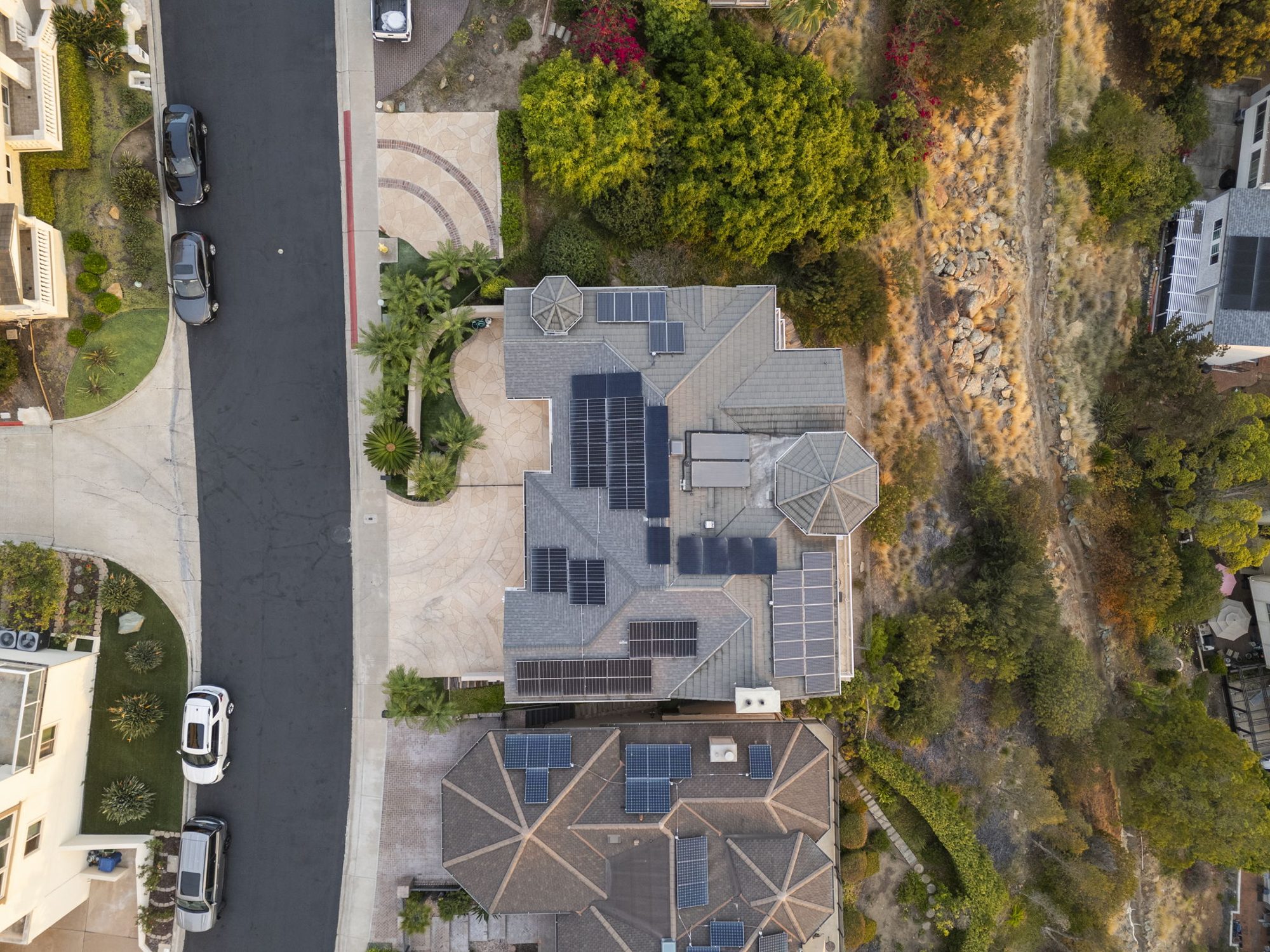 6206 Caminito Plata — aerial overhead